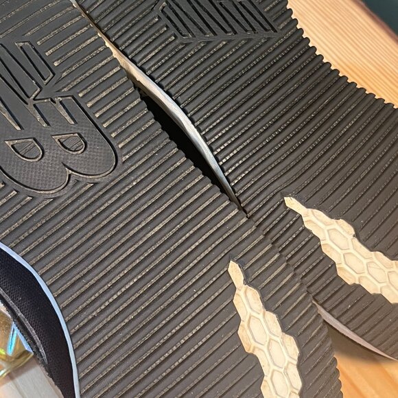 Women's Black and White New Balance X-70 Sneakers Size 6.5 - Picture 7 of 13